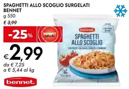 Bennet Spaghetti allo scoglio surgelati BENNET offerta