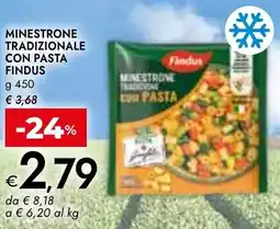 Bennet Minestrone tradizionale con pasta FINDUS offerta