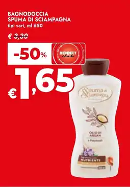 Bennet Bagnodoccia SPUMA DI SCIAMPAGNA offerta