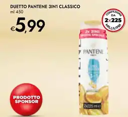 Bennet Duetto pantene 3in1 classico offerta