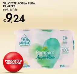 Bennet Salviette acqua pura PAMPERS offerta