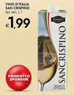 Bennet Vino d'italia SAN CRISPINO offerta