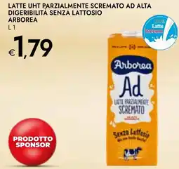 Bennet Latte uht parzialmente scremato ad alta digeribilità senza lattosio ARBOREA offerta