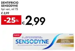 Bennet Dentifricio SENSODYNE offerta