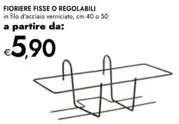 Bennet Fioriere fisse o regolabili offerta