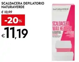 Bennet Scaldacera depilatorio NATURAVERDE offerta