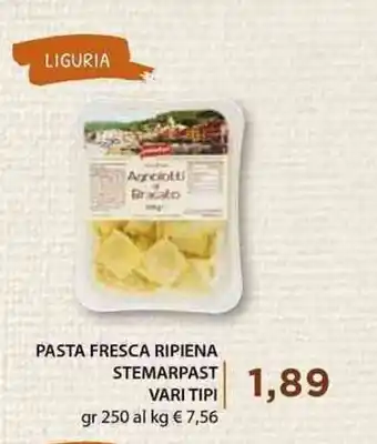 Mercatò Local Stemarpast Pasta Fresca Ripiena Vari Tipi 250gr offerta