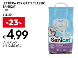 Bennet Lettiera per gatti classic SANICAT offerta