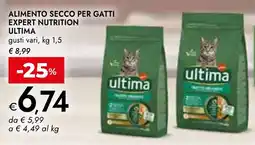 Bennet Alimento secco per gatti expert nutrition ULTIMA offerta