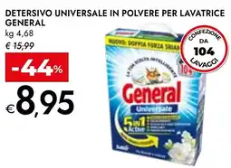 Bennet Detersivo universale in polvere per lavatrice GENERAL offerta