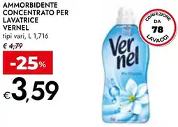 Bennet Ammorbidente concentrato per lavatrice VERNEL offerta