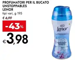 Bennet Profumatori per il bucato unstoppables LENOR offerta
