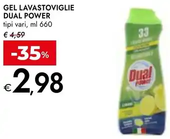 Bennet GEL LAVASTOVIGLIE DUAL POWER offerta