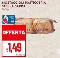 Pan Mostaccioli pasticceria stella sarda offerta