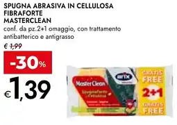 Bennet Spugna abrasiva in cellulosa fibraforte MASTERCLEAN offerta