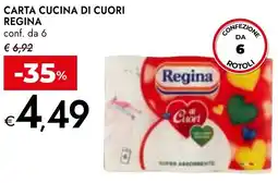 Bennet Carta cucina di cuori REGINA offerta