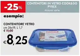 Bennet Contenitori in vetro cook&go PYREX offerta