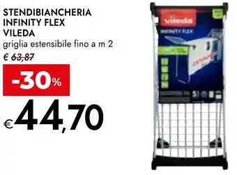 Bennet Stendibiancheria infinity flex VILEDA offerta