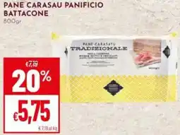 Pan Pane carasau PANIFICIO BATTACONE offerta