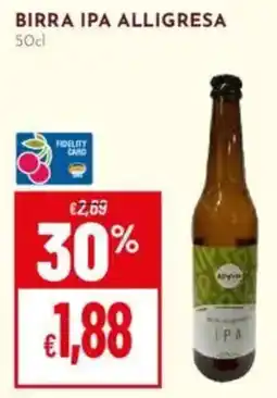 Pan Birra ipa ALLIGRESA offerta
