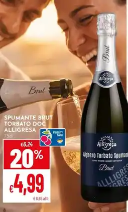 Pan Spumante brut torbato doc ALLIGRESA offerta