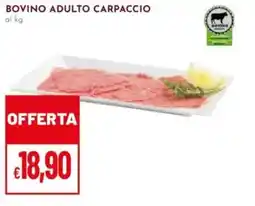 Pan Bovino adulto carpaccio offerta