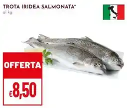 Pan Trota iridea salmonata offerta