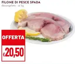 Pan Filone di pesce spada offerta