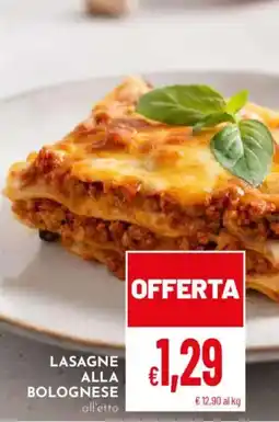 Pan Lasagne alla bolognese offerta