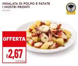 Pan Insalata di polpo e patate i nostri pronti offerta