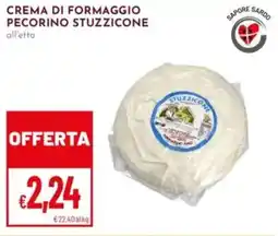 Pan Crema di formaggio pecorino stuzzicone offerta