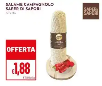 Pan Salame campagnolo SAPER DI SAPORI offerta