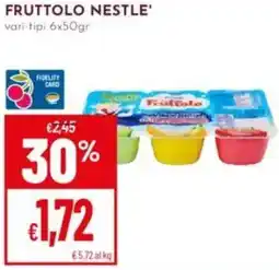 Pan Fruttolo NESTLE offerta