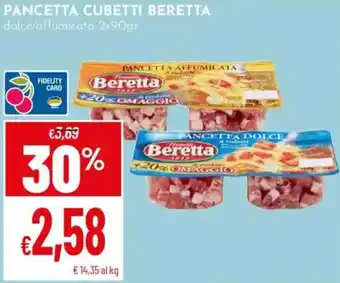 Pan Pancetta cubetti BERETTA offerta