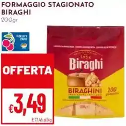 Pan Formaggio stagionato BIRAGHI offerta