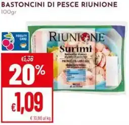 Pan Bastoncini di pesce RIUNIONE offerta