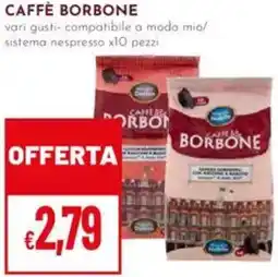 Pan Caffè borbone offerta