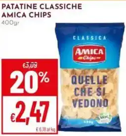 Pan Patatine classiche AMICA CHIPS offerta