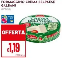 Pan Formaggino crema belpaese GALBANI offerta