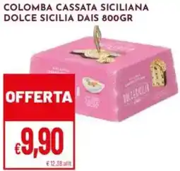 Pan Colomba cassata siciliana dolce sicilia dais offerta
