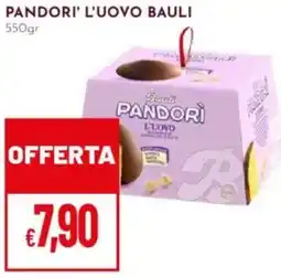 Pan Pandori' l'uovo BAULI offerta