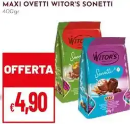 Pan Maxi ovetti WITOR'S SONETTI offerta