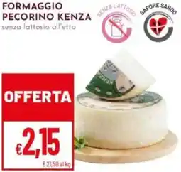Pan Formaggio pecorino KENZA offerta