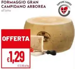Pan Formaggio gran campidano ARBOREA offerta