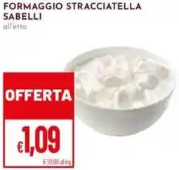 Pan Formaggio stracciatella SABELLI offerta