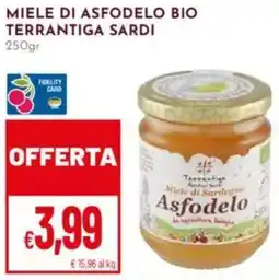 Pan Miele di asfodelo bio terrantiga sardi offerta