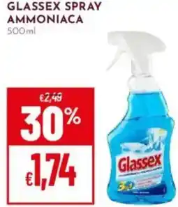 Pan Glassex spray ammoniaca offerta