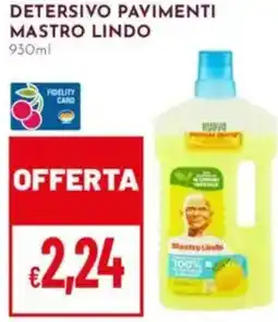 Pan Detersivo pavimenti MASTRO LINDO offerta