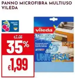 Pan Panno microfibra multiuso VILEDA offerta