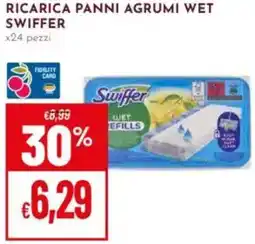 Pan Ricarica panni agrumi wet SWIFFER offerta